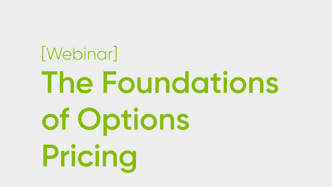 The Foundations of Options Pricing 